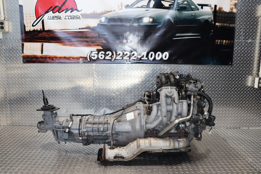 JDM 13B Renesis 03-08 Mazda Rx8 6port 1.3L Rotary Engine 6spd MT Ecu