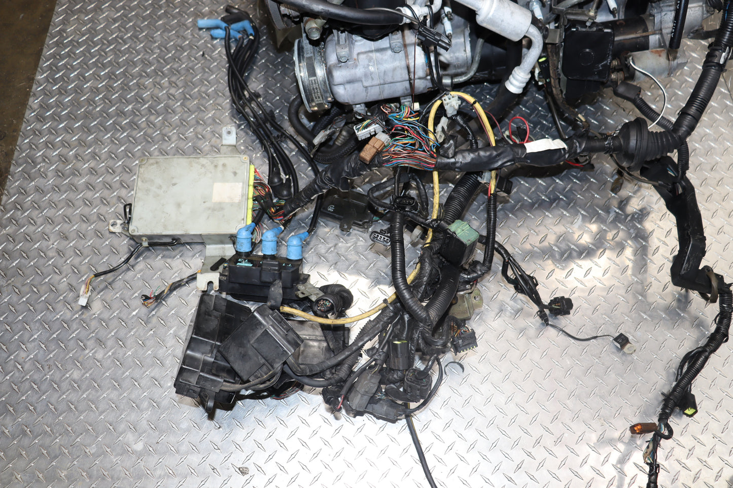 JDM 20B REW 3 ROTOR Twin-Turbo Mazda EUNOS COSMO Engine 90-95 AT Transmission ROTARY ENGINE