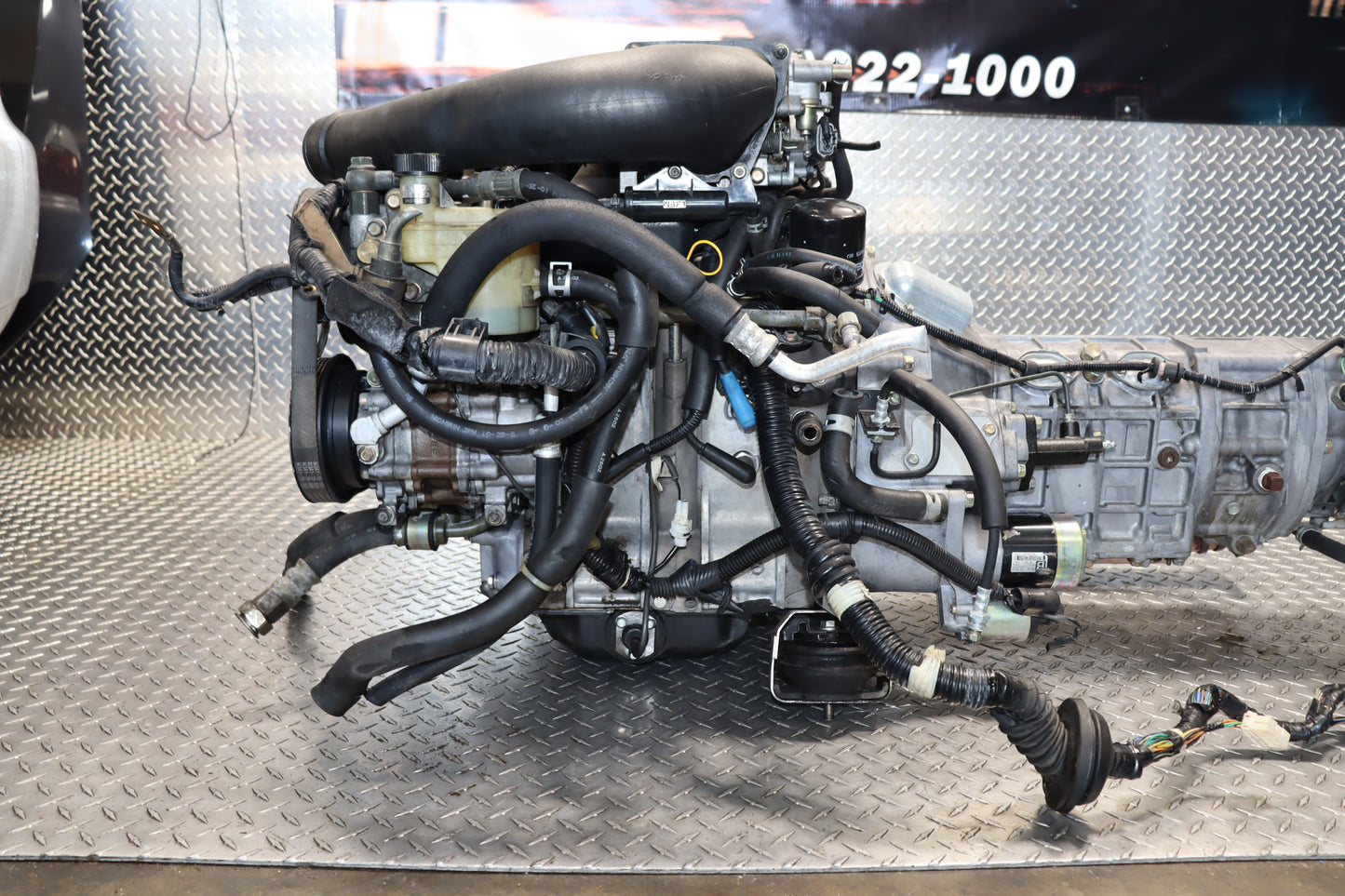 JDM 13B Mazda Rx-7 Engine 1.3L Twin-Turbo FD3S 93-95 Rotary 5 speed transmission