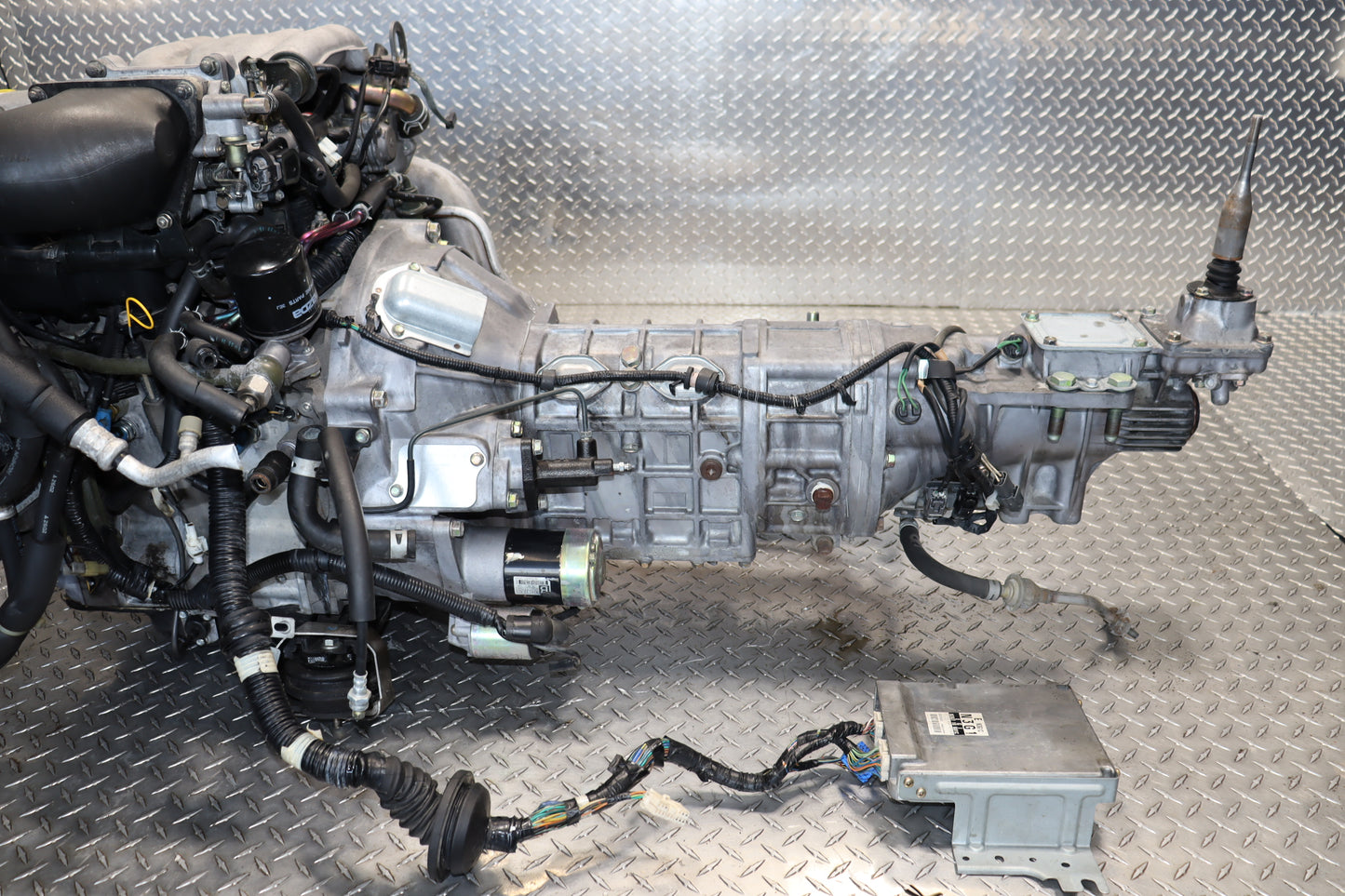 JDM 13B Mazda Rx-7 Engine 1.3L Twin-Turbo FD3S 93-95 Rotary 5 speed transmission