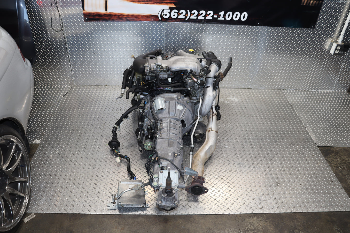 JDM 13B Mazda Rx-7 Engine 1.3L Twin-Turbo FD3S 93-95 Rotary 5 speed transmission