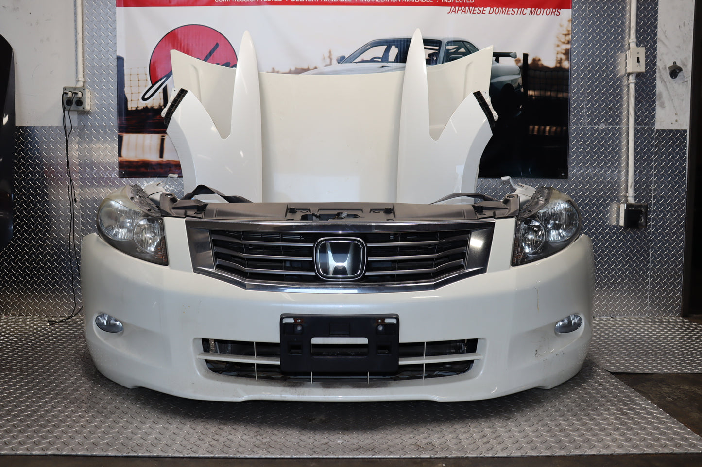 JDM 2008 - 2012 HONDA ACCORD INSPIRE CP3 COMPLETE FRONT END NOSE CUT SWAP