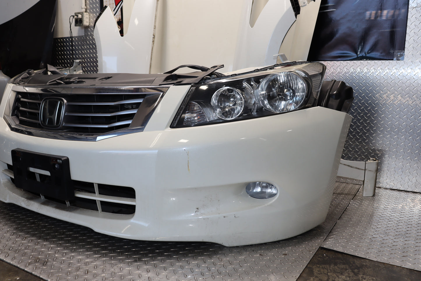JDM 2008 - 2012 HONDA ACCORD INSPIRE CP3 COMPLETE FRONT END NOSE CUT SWAP