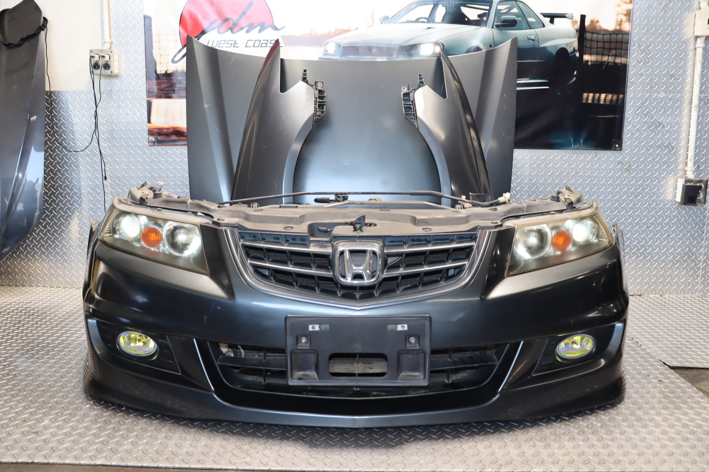 JDM 2004 - 2008 HONDA ACCORD CL7 ACURA TSX COMPLETE FRONT END NOSE CUT CONVERSION