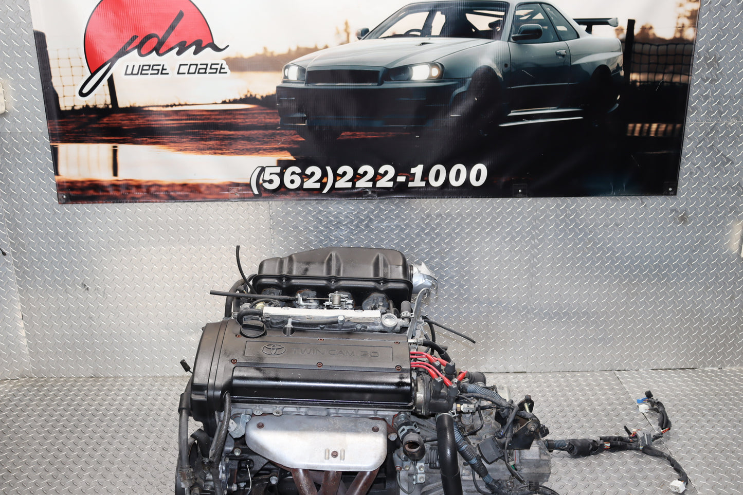 JDM 4AGE BLACKTOP ENGINE 20 Valve 1.6L AE111 AE86 COROLLA 6 SPEED MT WIRING ECU