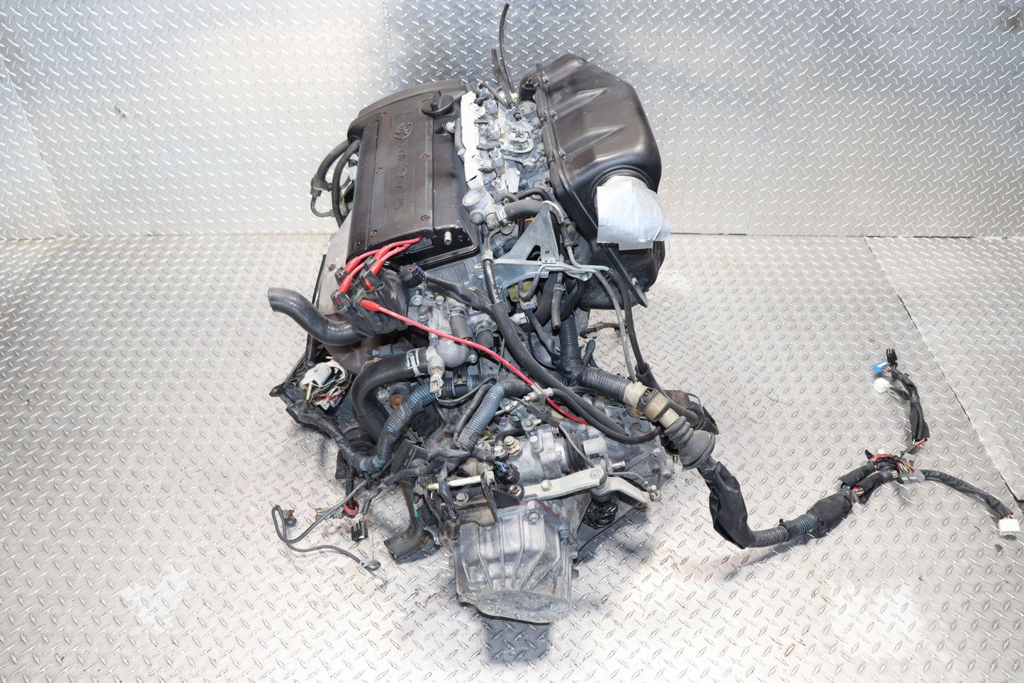 JDM 4AGE BLACKTOP ENGINE 20 Valve 1.6L AE111 AE86 COROLLA 6 SPEED MT WIRING ECU
