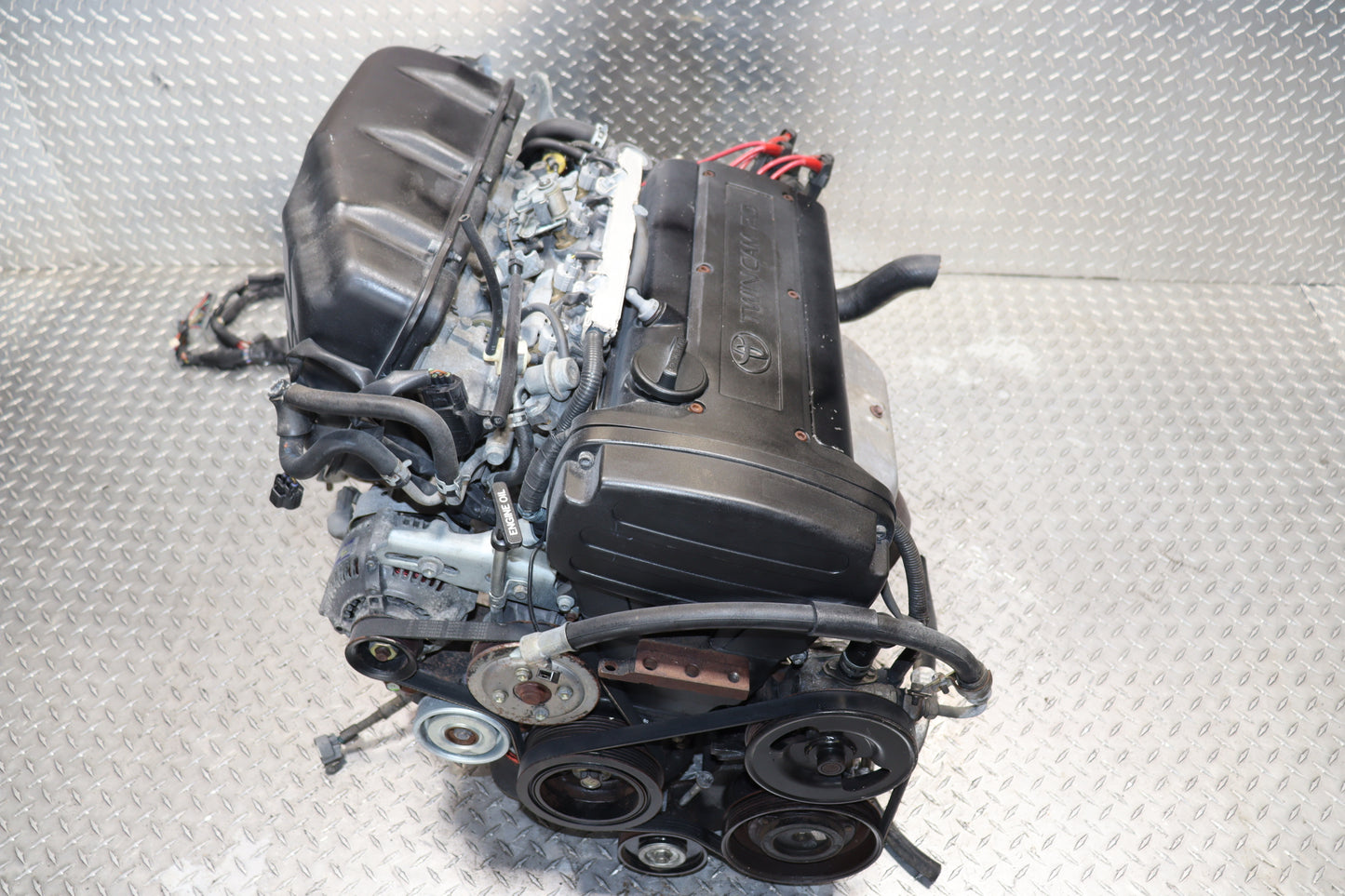 JDM 4AGE BLACKTOP ENGINE 20 Valve 1.6L AE111 AE86 COROLLA 6 SPEED MT WIRING ECU