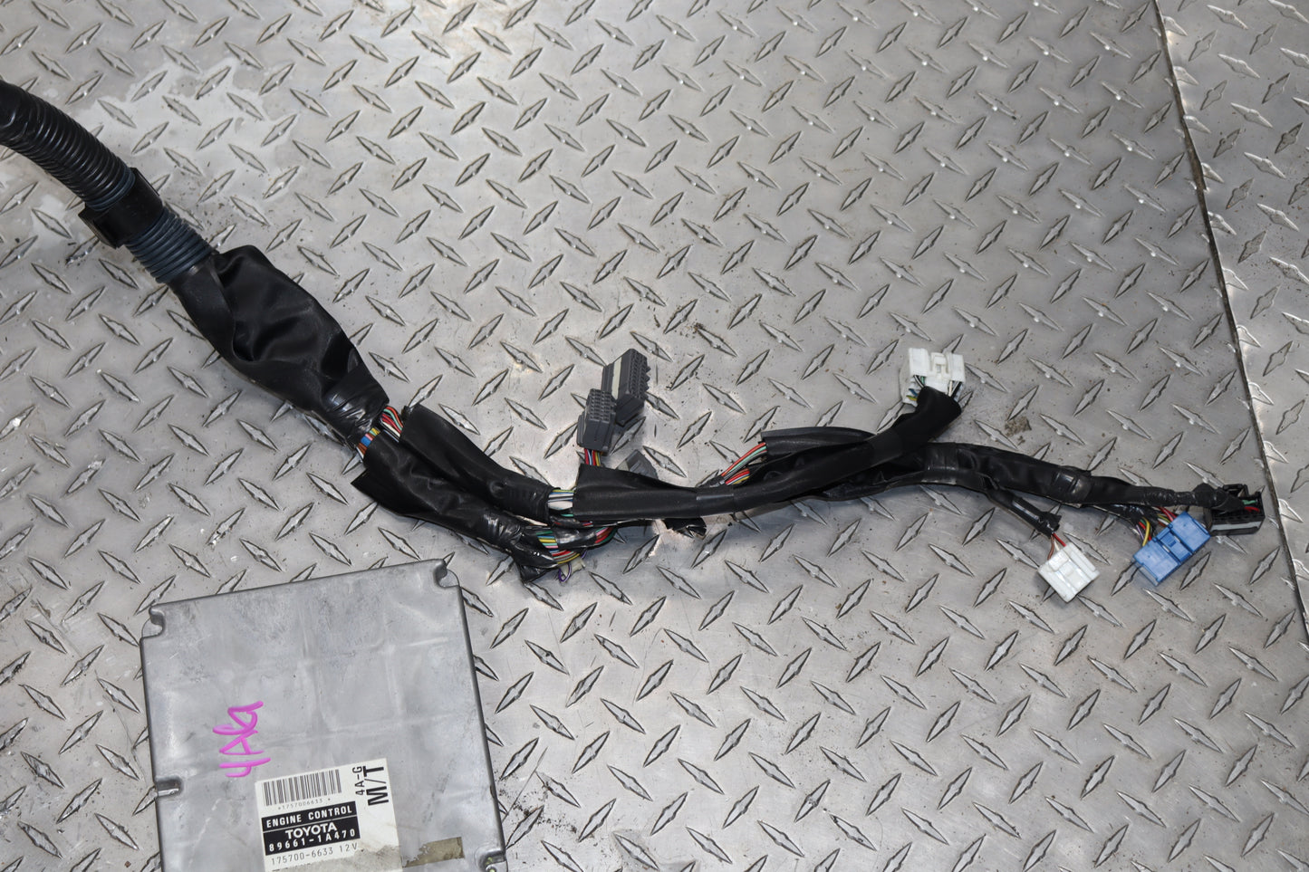 JDM 4AGE BLACKTOP ENGINE 20 Valve 1.6L AE111 AE86 COROLLA 6 SPEED MT WIRING ECU