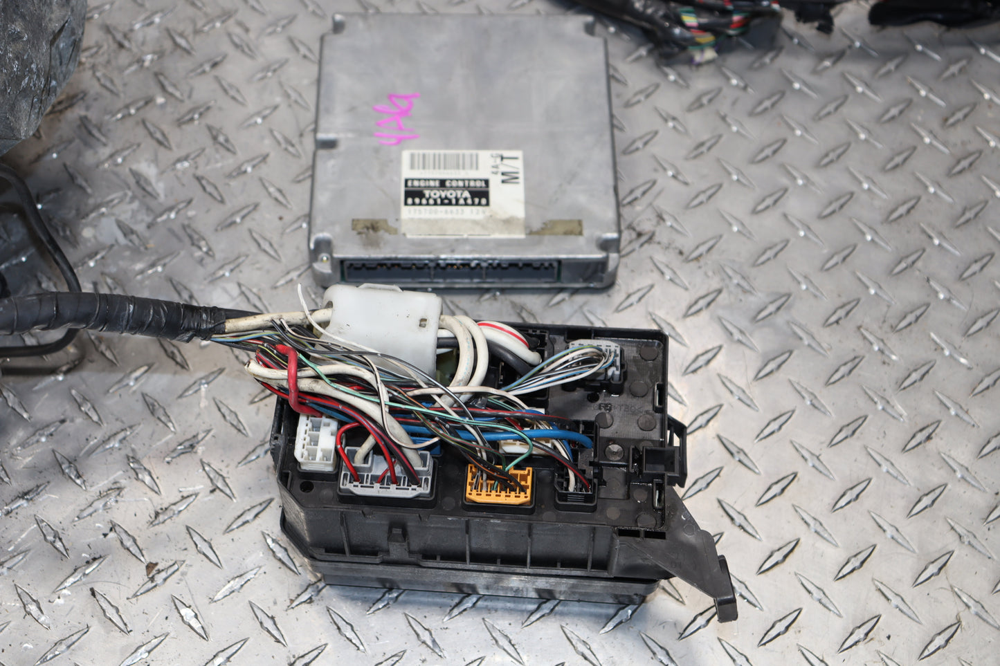JDM 4AGE BLACKTOP ENGINE 20 Valve 1.6L AE111 AE86 COROLLA 6 SPEED MT WIRING ECU