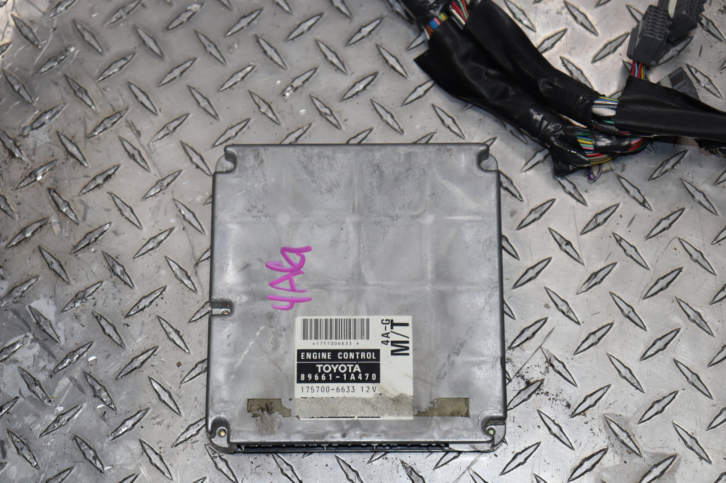JDM 4AGE BLACKTOP ENGINE 20 Valve 1.6L AE111 AE86 COROLLA 6 SPEED MT WIRING ECU