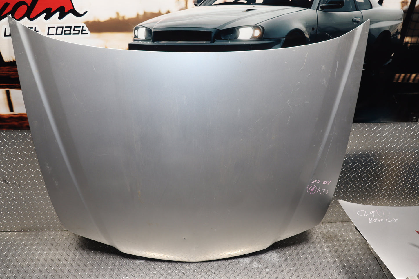 JDM 2004 - 2008 HONDA ACCORD CL7 ACURA TSX SILVER COMPLETE FRONT END NOSE CUT CONVERSION