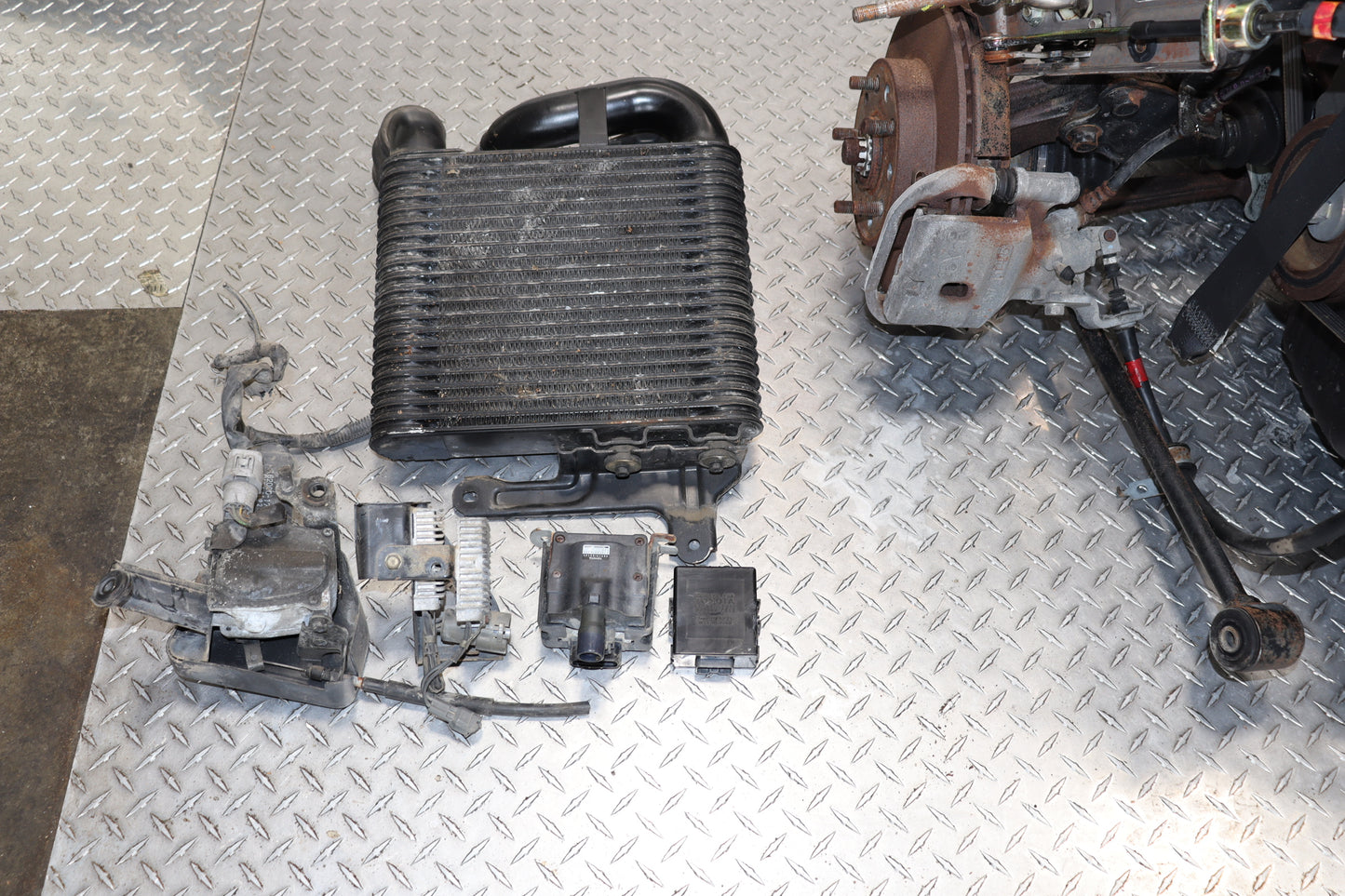 JDM TOYOTA MR2 GTS SW20 3SGTE E153 COMPLETE POWERTRAIN REAR SUBFRAME AXLES