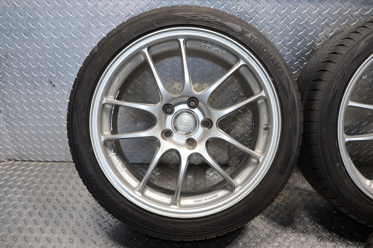 Enkei PF01 - 18x8.5 / 5x114.3 / +48 (Silver) Japanese Imported