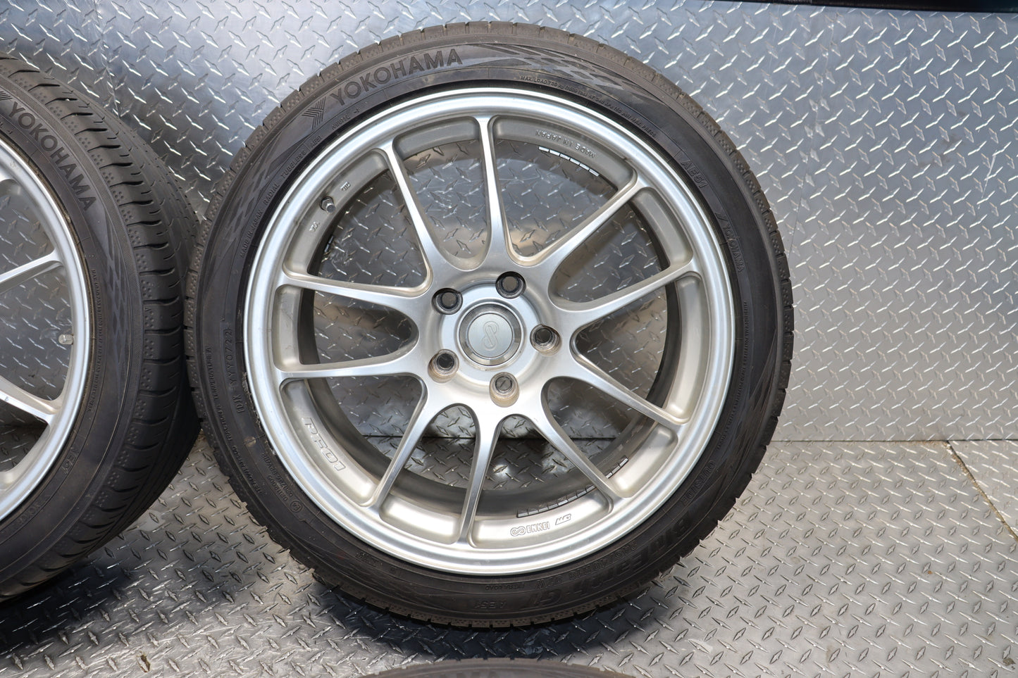 Enkei PF01 - 18x8.5 / 5x114.3 / +48 (Silver) Japanese Imported