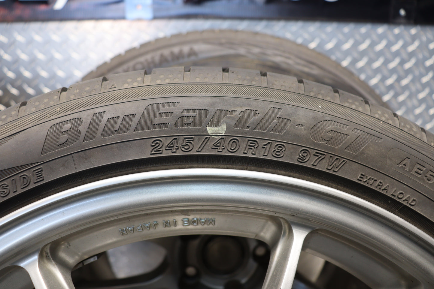 Enkei PF01 - 18x8.5 / 5x114.3 / +48 (Silver) Japanese Imported