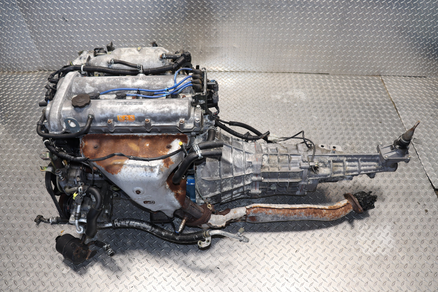 JDM Mazda Miata 1.8L BP Engine 1999 2000 Mx5 W/6spd Manual Trans ECU WIRING