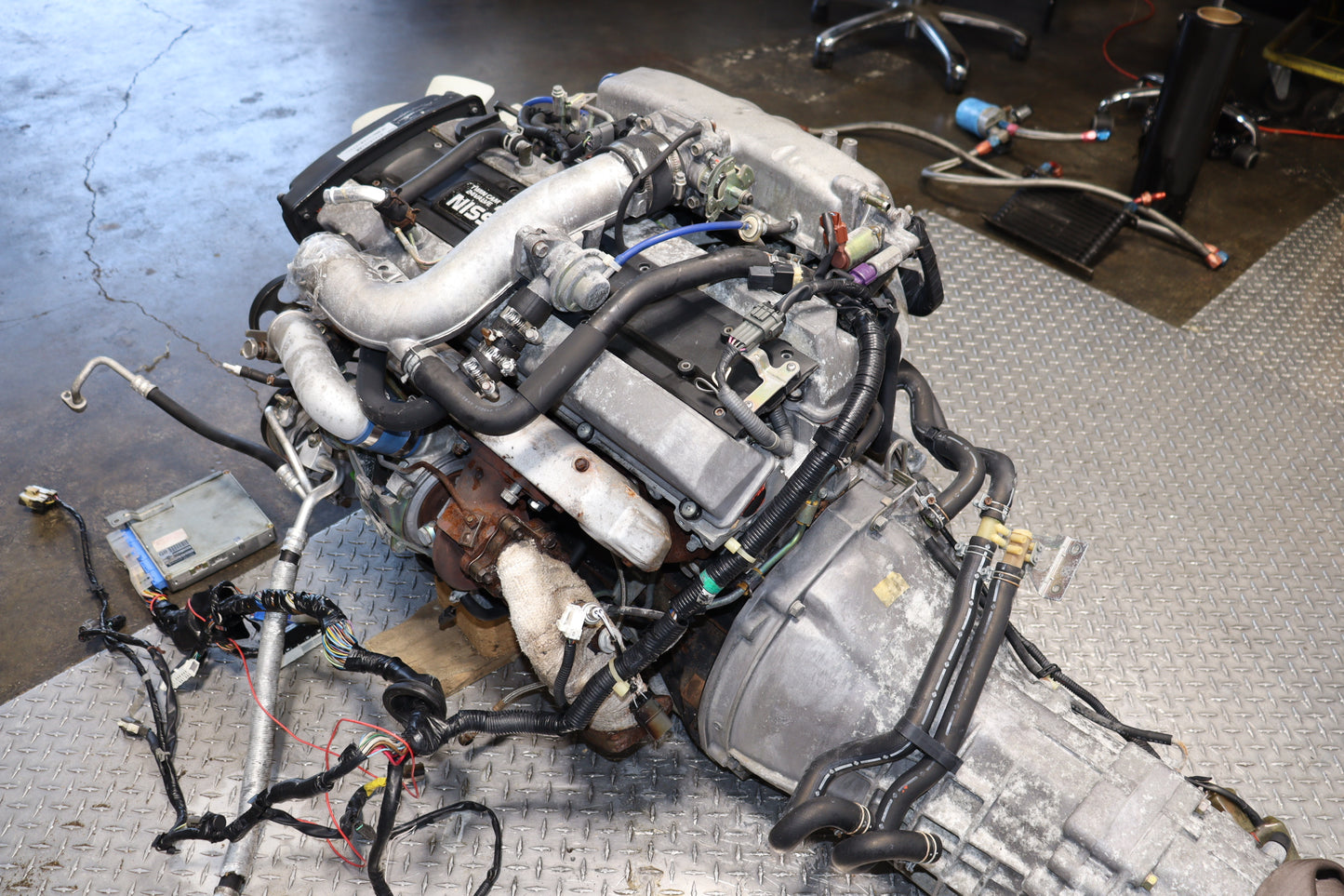 JDM RB25DET SERIES 2 RWD COMPLETE ENGINE + MT SWAP