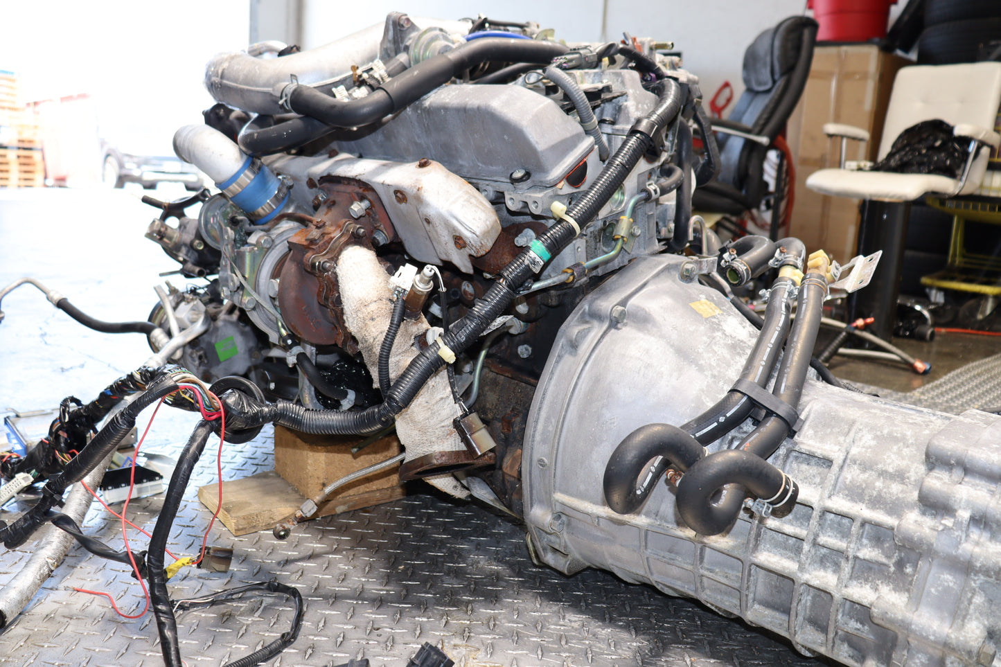 JDM RB25DET SERIES 2 RWD COMPLETE ENGINE + MT SWAP