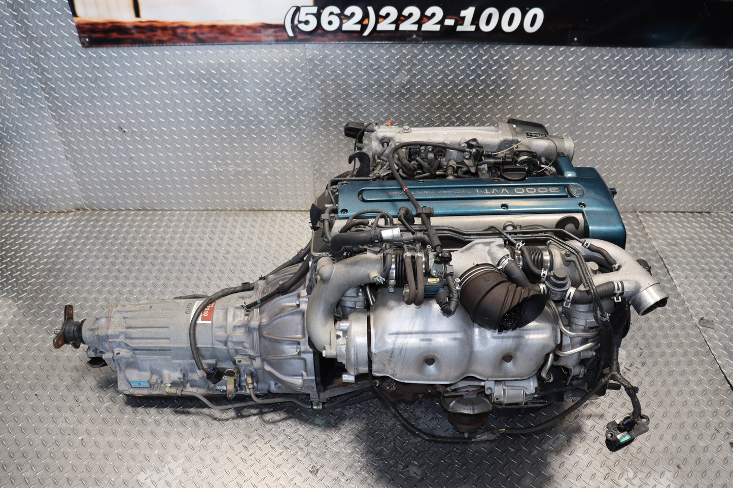JDM 2JZGTE Toyota Aristo IS300 Engine 2JZ Twin-Turbo VVT-i 3.0L A/T ECU