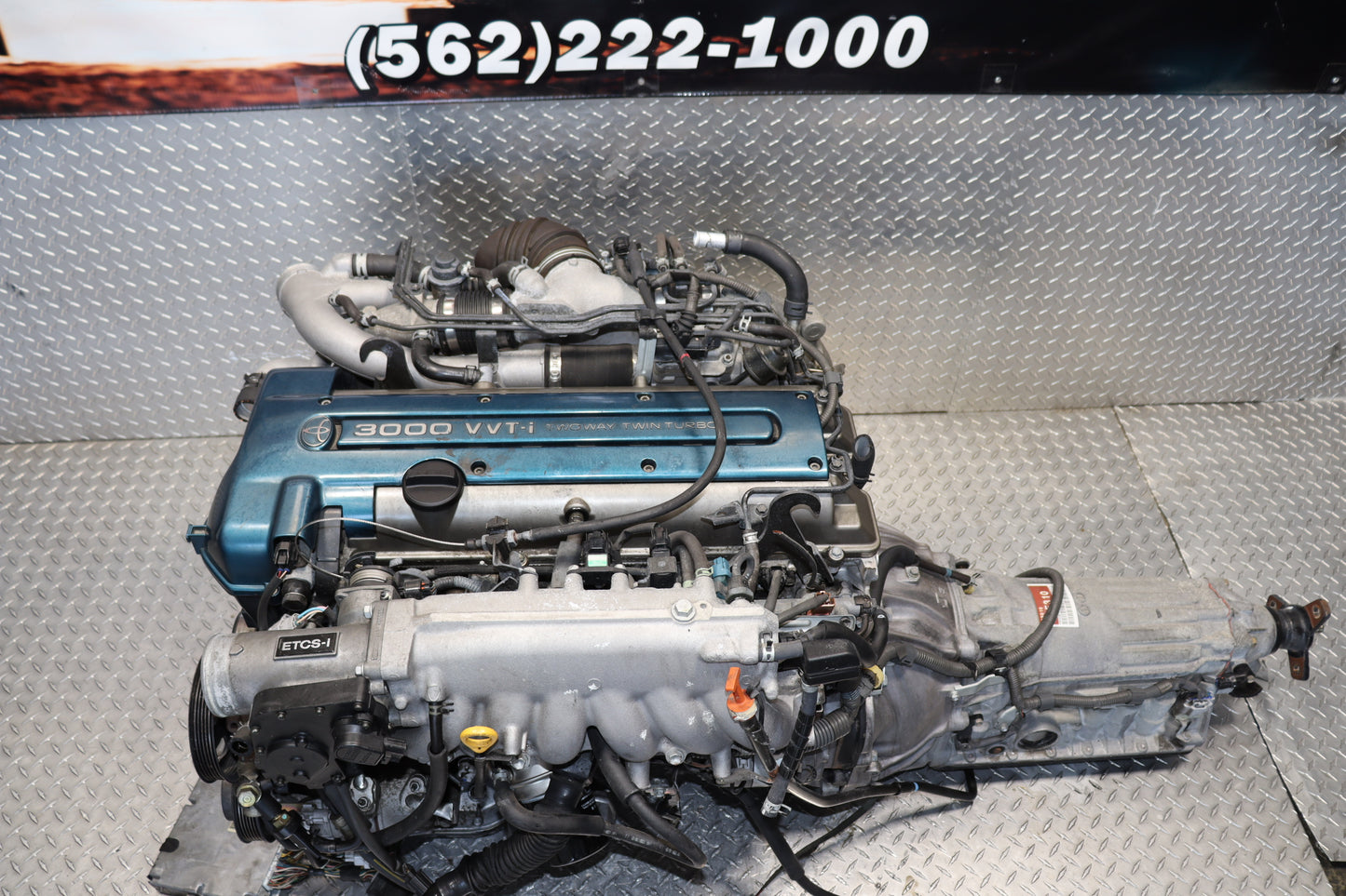 JDM 2JZGTE Toyota Aristo IS300 Engine 2JZ Twin-Turbo VVT-i 3.0L A/T ECU