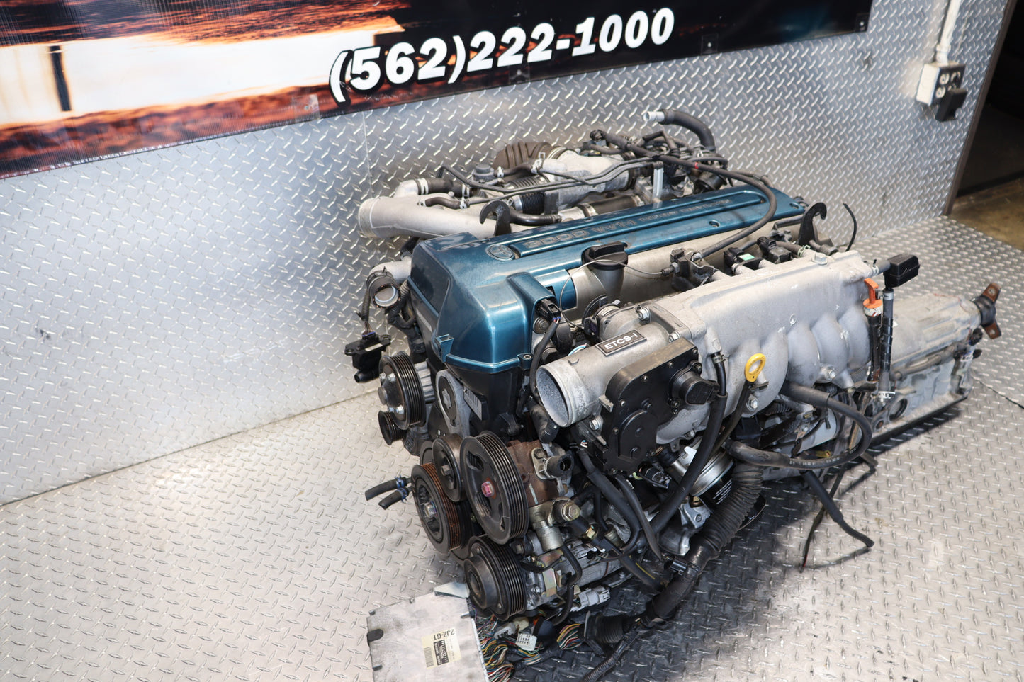 JDM 2JZGTE Toyota Aristo IS300 Engine 2JZ Twin-Turbo VVT-i 3.0L A/T ECU