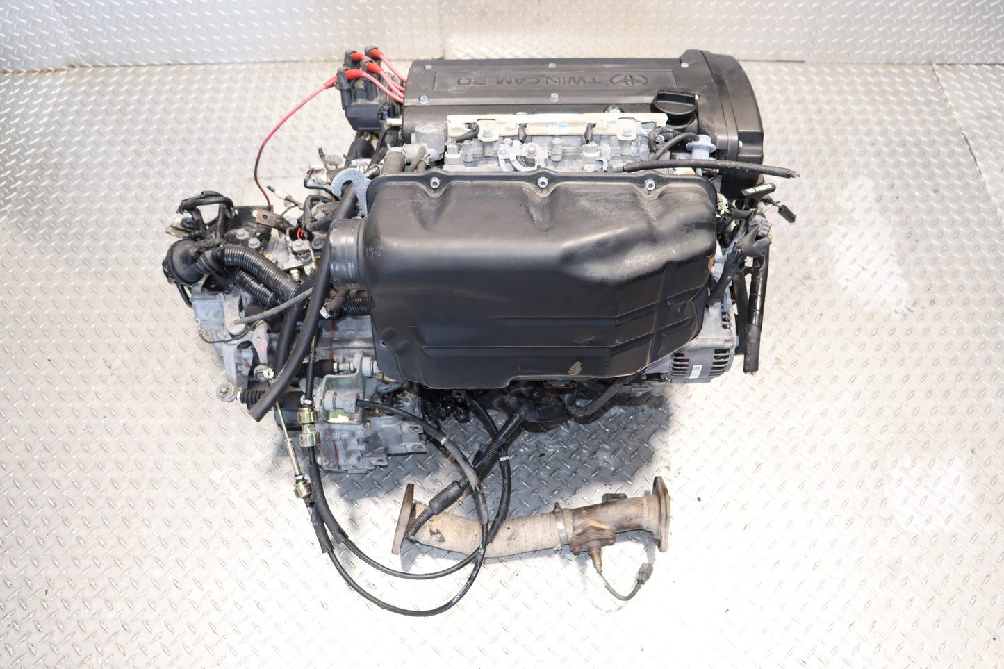 JDM 4AGE BLACKTOP 20Valve 1.6L AE111 AE86 COROLLA 5 SPEED MT ENGINE TESTED✔