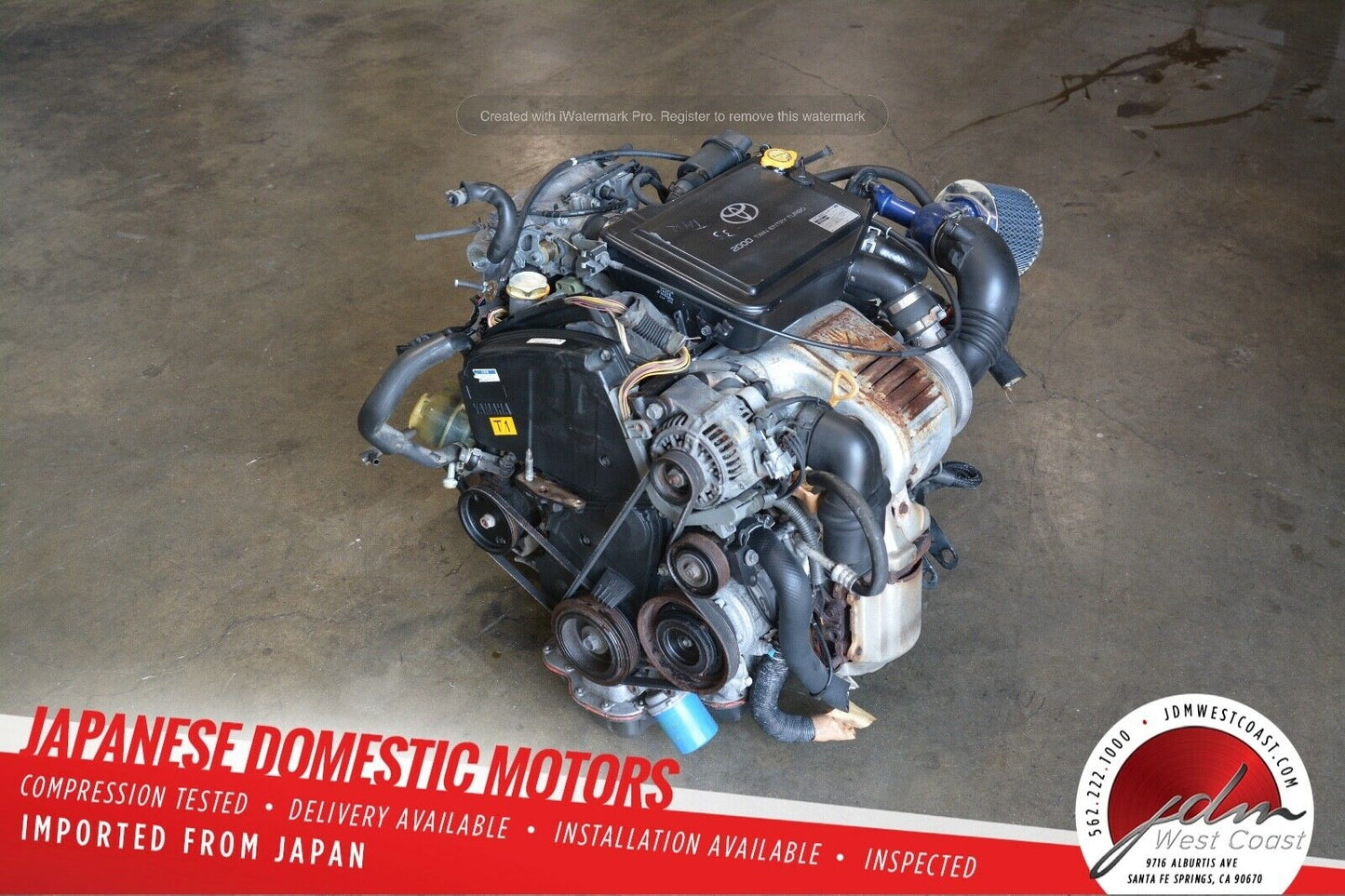 JDM 3SGTE Toyota Celica GT4 S205 2.0L Turbo Engine 5spd Manual Tr 94-99