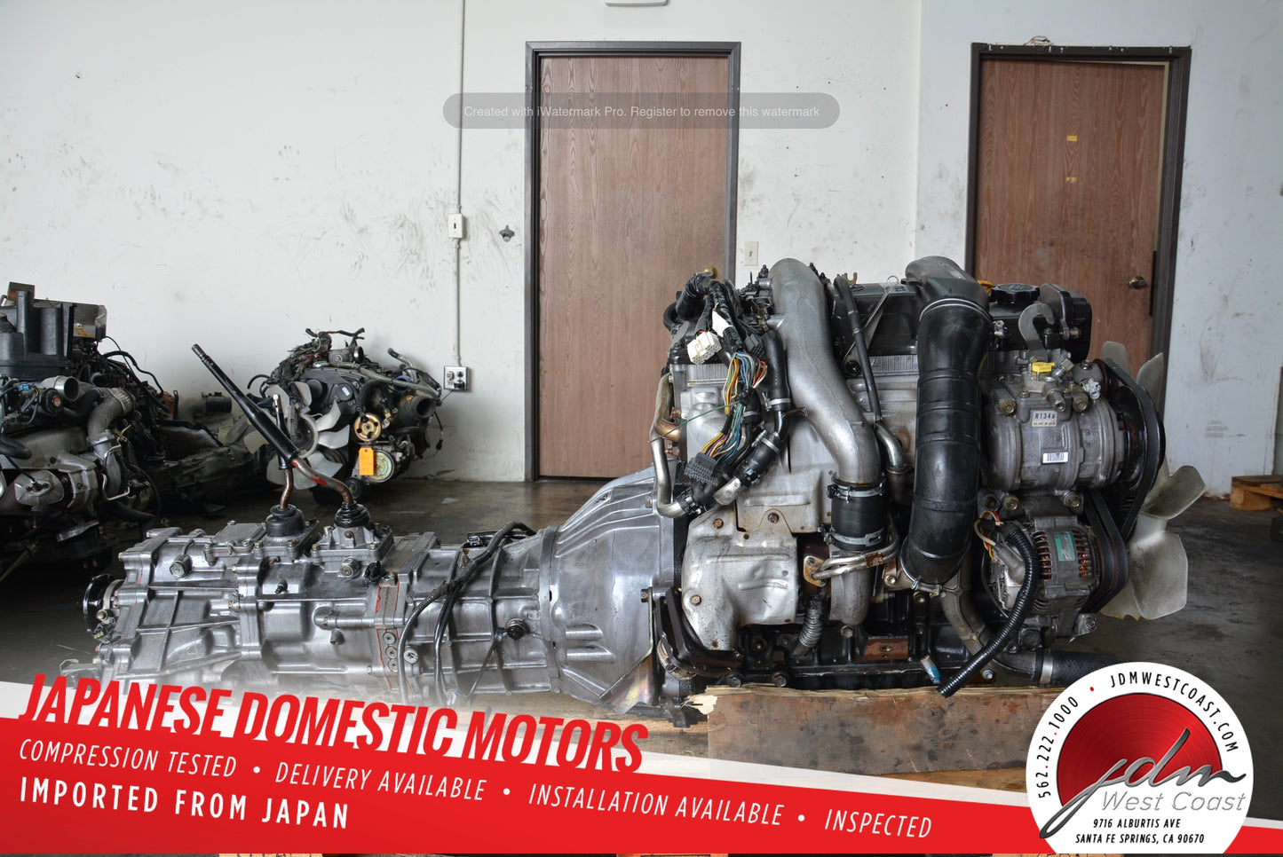 JDM 1KZ HILUX SURF 4RUNNER 3.0L 1KZTE TURBO DIESEL 4WD MANUAL 4X4