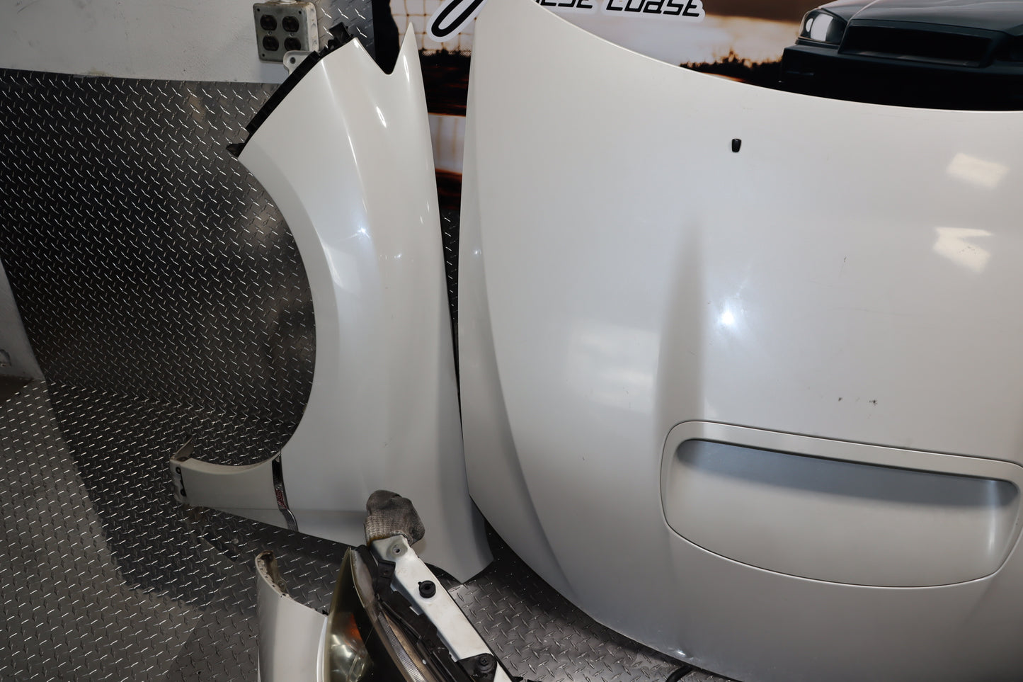 JDM 2008 - 2014 SUBARU IMPREZA WRX STI GRB GVF HATCH COMPLETE FRONT END NOSE CUT