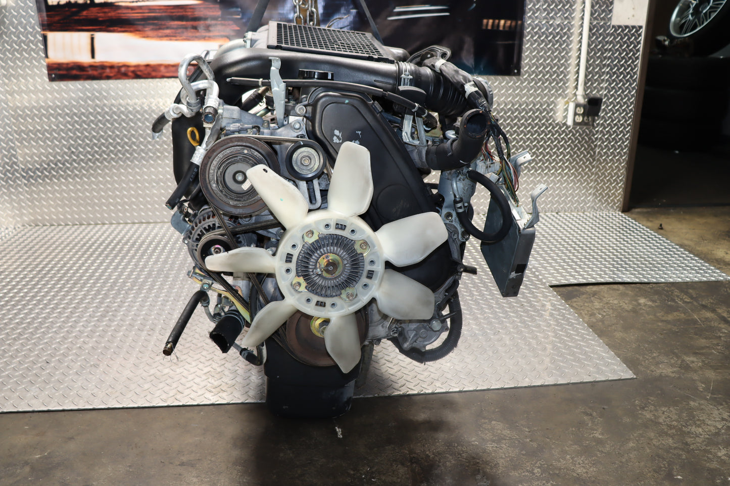 JDM 1KZ HILUX SURF 4RUNNER 3.0L 1KZTE TURBO DIESEL AWD AUTO TRANS