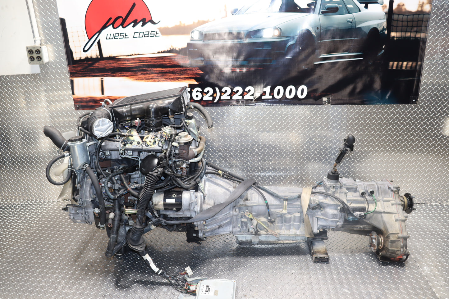 JDM 1KZ HILUX SURF 4RUNNER 3.0L 1KZTE TURBO DIESEL AWD AUTO TRANS