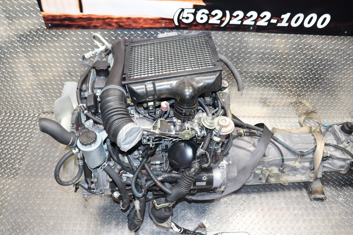 JDM 1KZ HILUX SURF 4RUNNER 3.0L 1KZTE TURBO DIESEL AWD AUTO TRANS