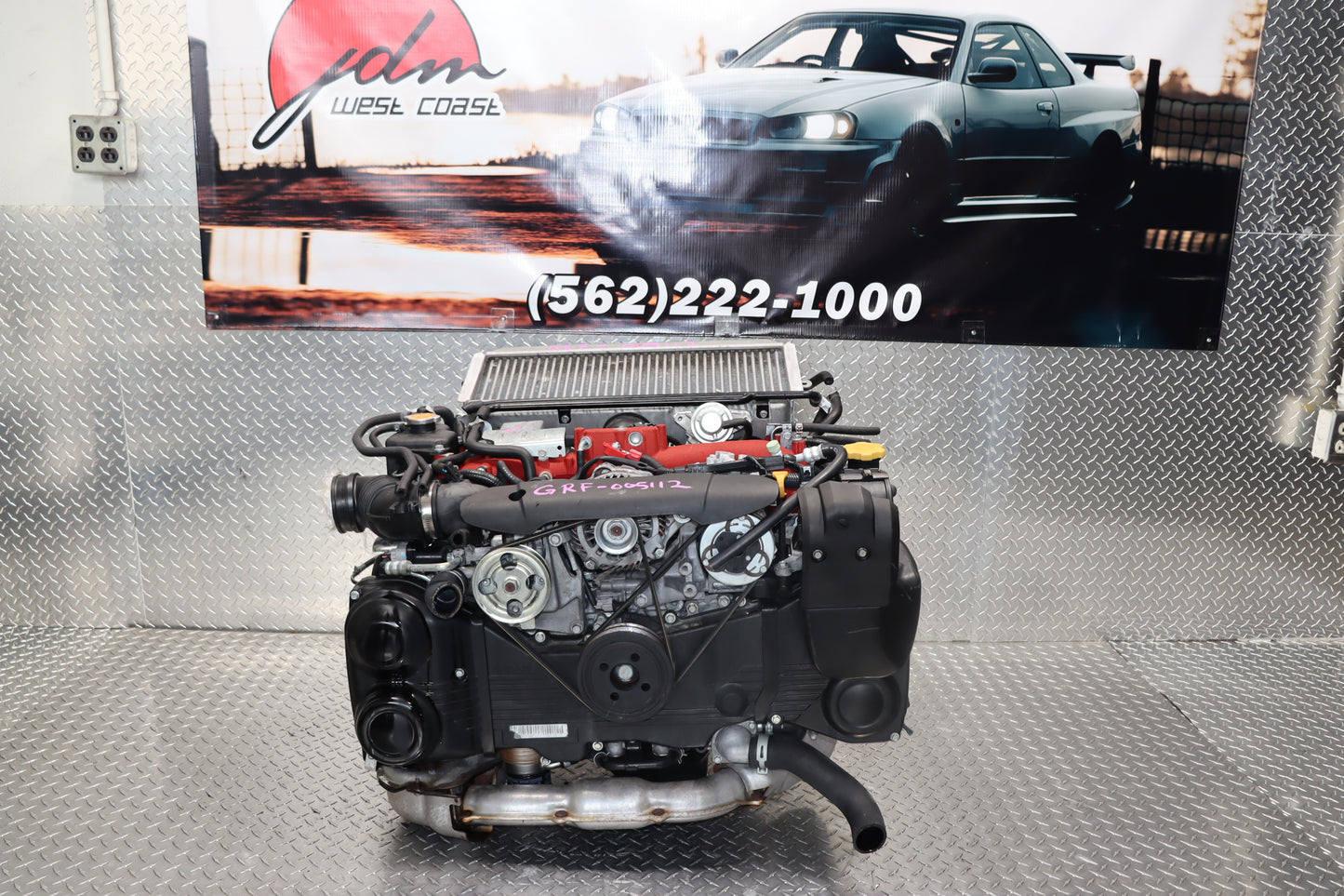JDM EJ257 MOTOR 2015 - 2019 SUBARU WRX STI V10 AVCS TURBO BOXER ENGINE IMPORTED