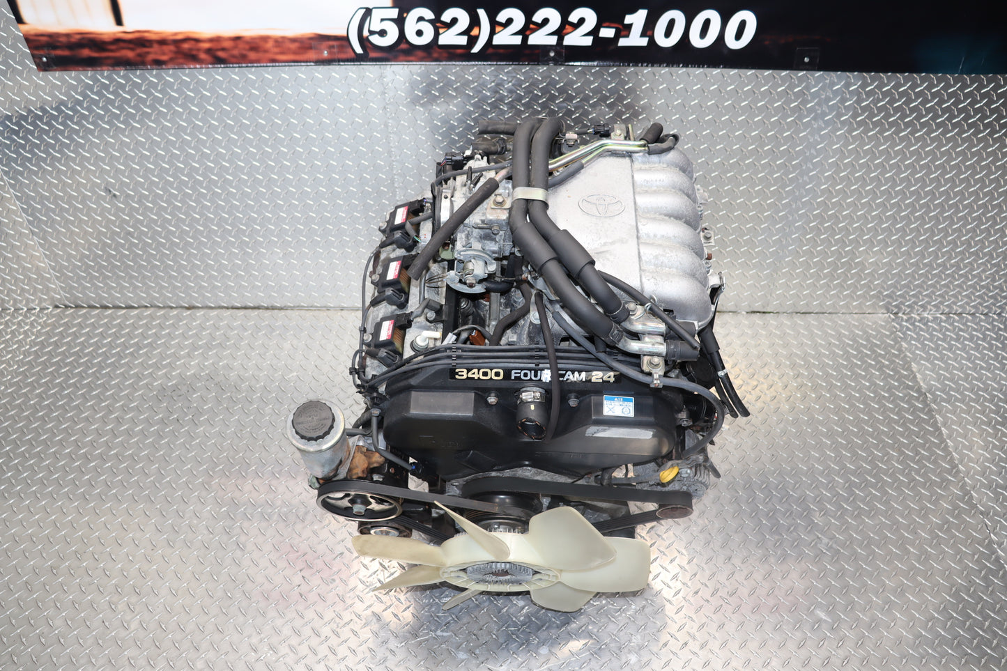 JDM 5VZ-FE 2000 - 2004 TOYOTA TUNDRA 1995 - 2002 TACOMA 1995 - 1998 T100 3.4L V6 4CAM ENGINE