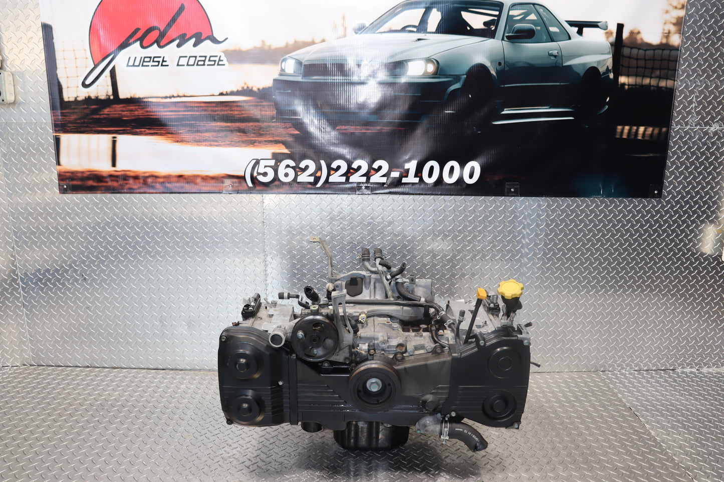 JDM EJ205 LONGBLOCK 02-05 SUBARU IMPREZA WRX ENGINE TURBO EJ205 2.0 NON-AVCS