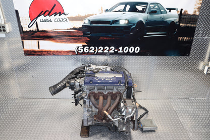 JDM H23A Honda Accord SiR Engine 98-02 Prelude 97-01 VTEC 2.3L *PDE-1 HEAD* ECU