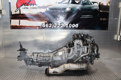 JDM 13B Renesis 03-08 Mazda Rx8 6port 1.3L Rotary Engine 6spd MT Ecu