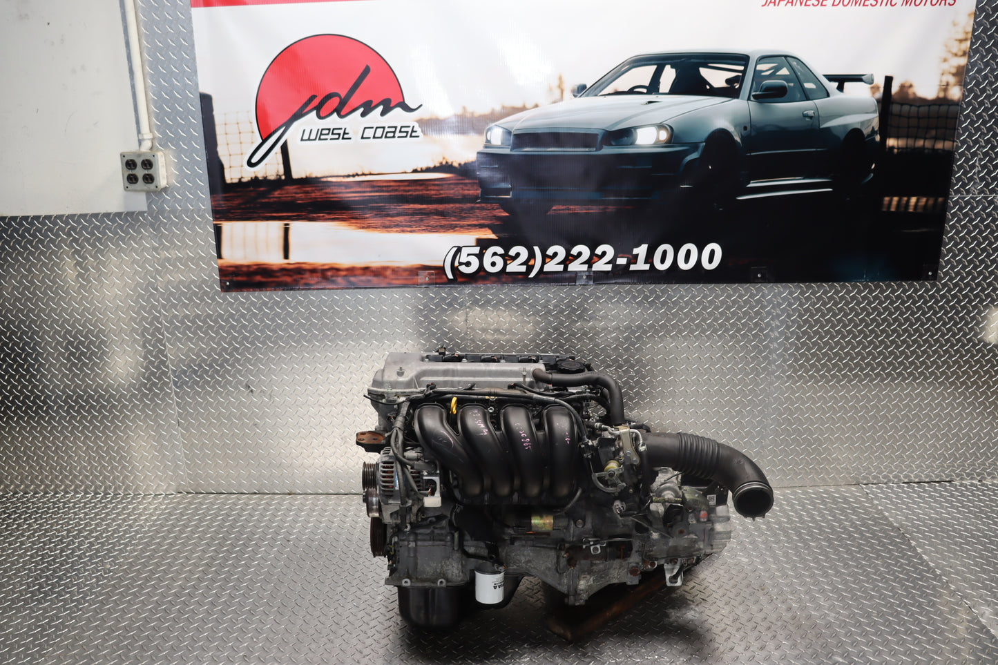 JDM 1ZZ-FE 2000 - 2005 TOYOTA CELICA GT 1.8L 4CYL VVTI ENGINE W/ 5 SPEED MANUAL TRANSMISSION