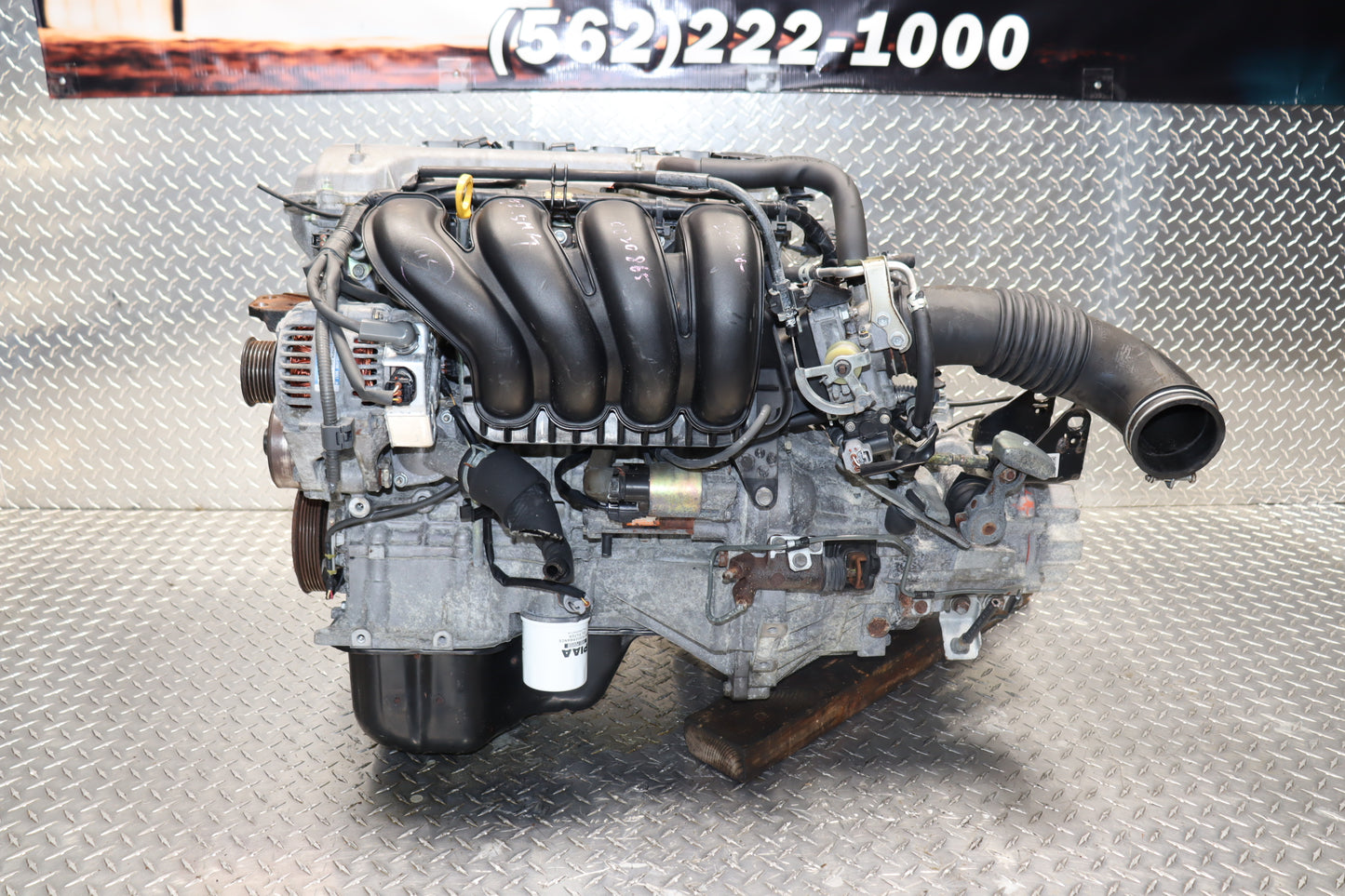 JDM 1ZZ-FE 2000 - 2005 TOYOTA CELICA GT 1.8L 4CYL VVTI ENGINE W/ 5 SPEED MANUAL TRANSMISSION