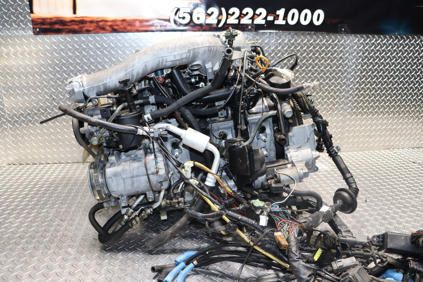 JDM 20B REW 3 ROTOR Twin-Turbo Mazda EUNOS COSMO Engine 90-95 AT Transmission ROTARY ENGINE
