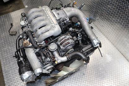 JDM 20B REW 3 ROTOR Twin-Turbo Mazda EUNOS COSMO Engine 90-95 AT Transmission ROTARY ENGINE