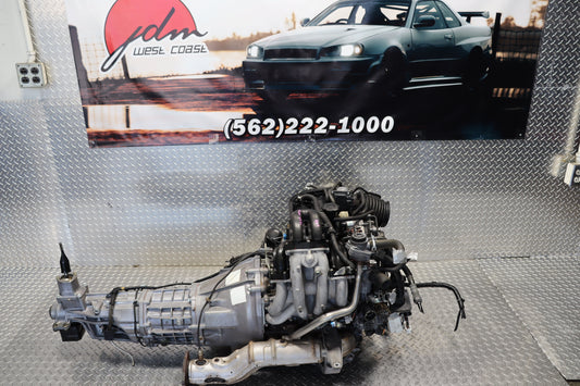 JDM 13B 2004 - 2008 MAZDA RX-8 MOTOR 1.3L 6PORT ROTARY ENGINE W/ 6 SPEED MANUAL TRANSMISSION