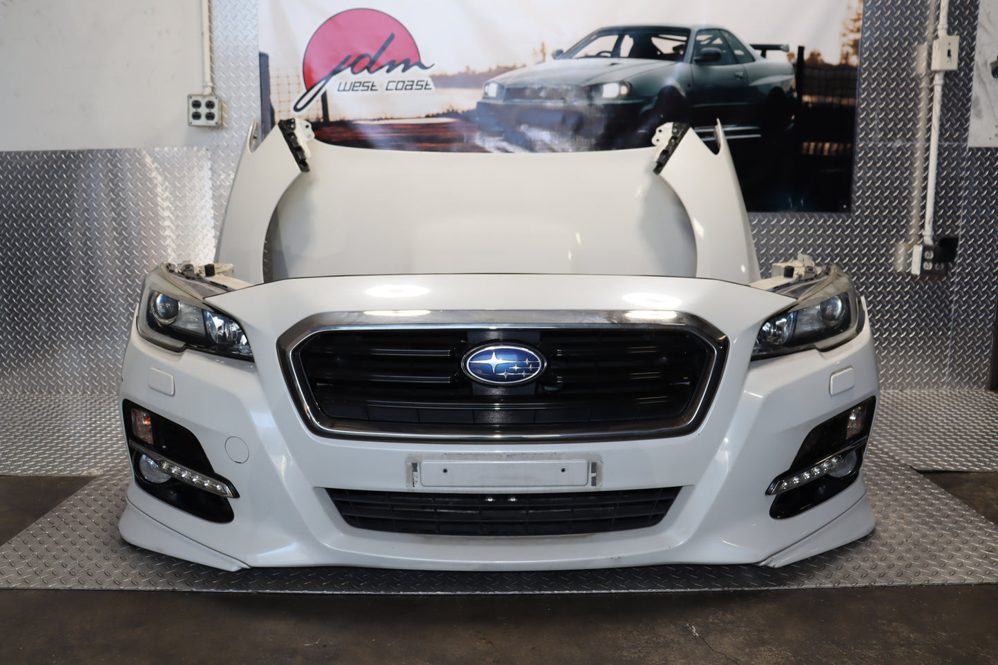 JDM 2014 - 2020 SUBARU LEVORG COMPLETE FRONT END NOSE CUT ASSEMBLY