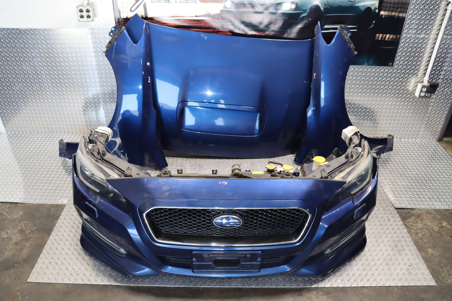 JDM SUBARU LEVORG 2014 - 2020 COMPLETE FRONT END NOSE CUT ASSEMBLY