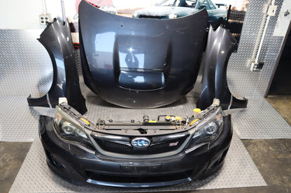 JDM 2008 - 2014 SUBARU IMPREZA WRX STI SEDAN GRB GVF COMPLETE FRONT END NOSE CUT ASSEMBLY