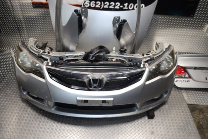 JDM 2006 - 2010 HONDA CIVIC FD3 COMPLETE FRONT END NOSE CUT ASSEMBLY