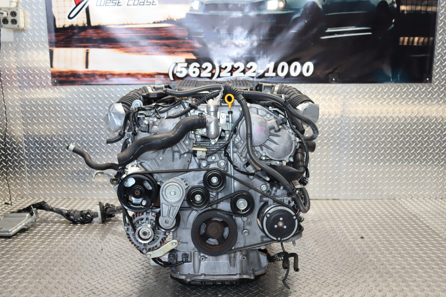 JDM VQ37VHR NISSAN 370Z INFINITI G37 M37 FX37 EX37 Q40 Q60 3.7L DOHC V6 ENGINE