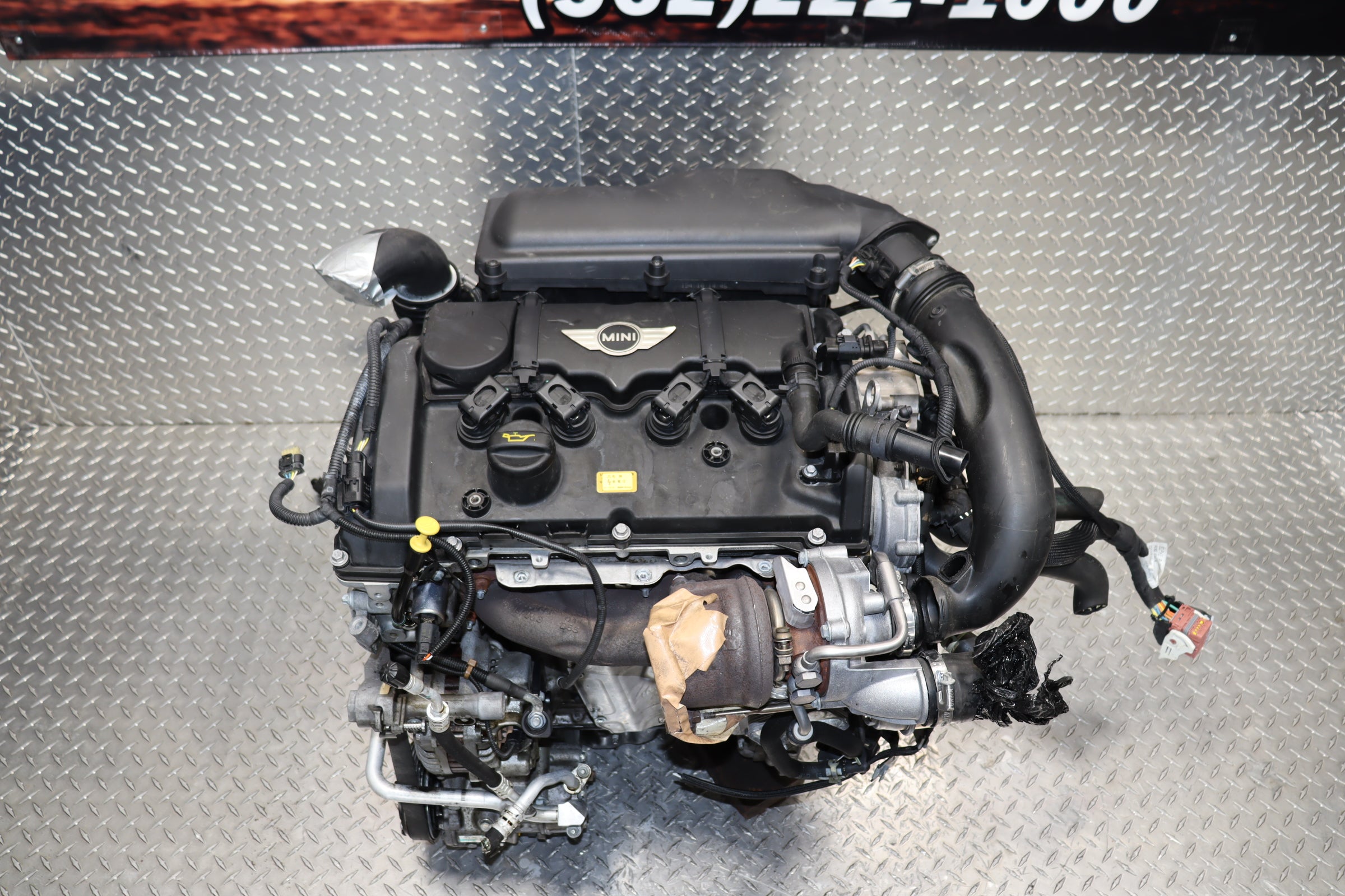 JDM 2007 - 2010 MINI COOPER S MOTOR TURBOCHARGED 1.6L COMPLETE ENGINE ...