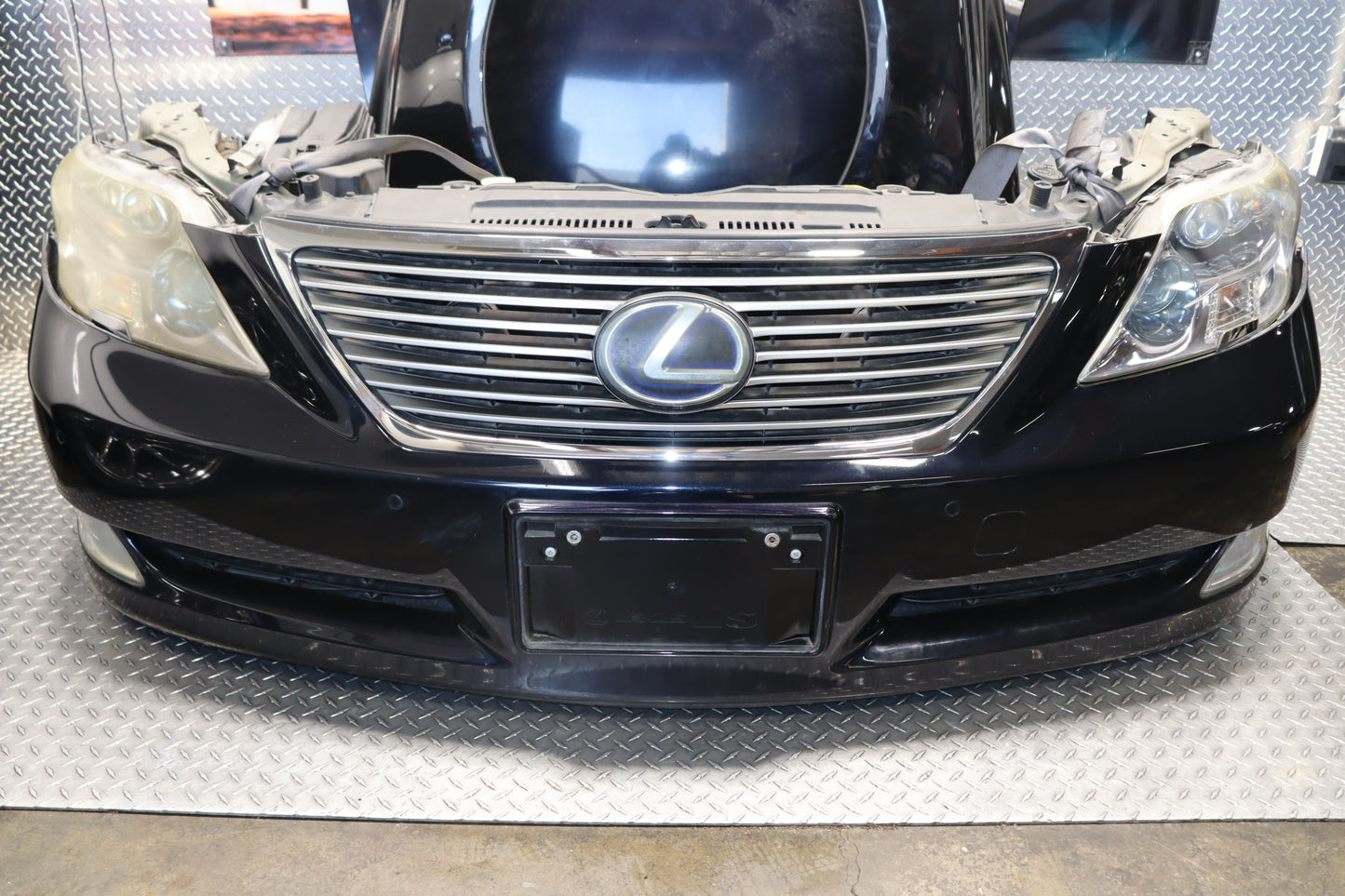 JDM 2007 2008 2009 LEXUS LS600H UVF45 COMPLETE FRONT END NOSE CUT