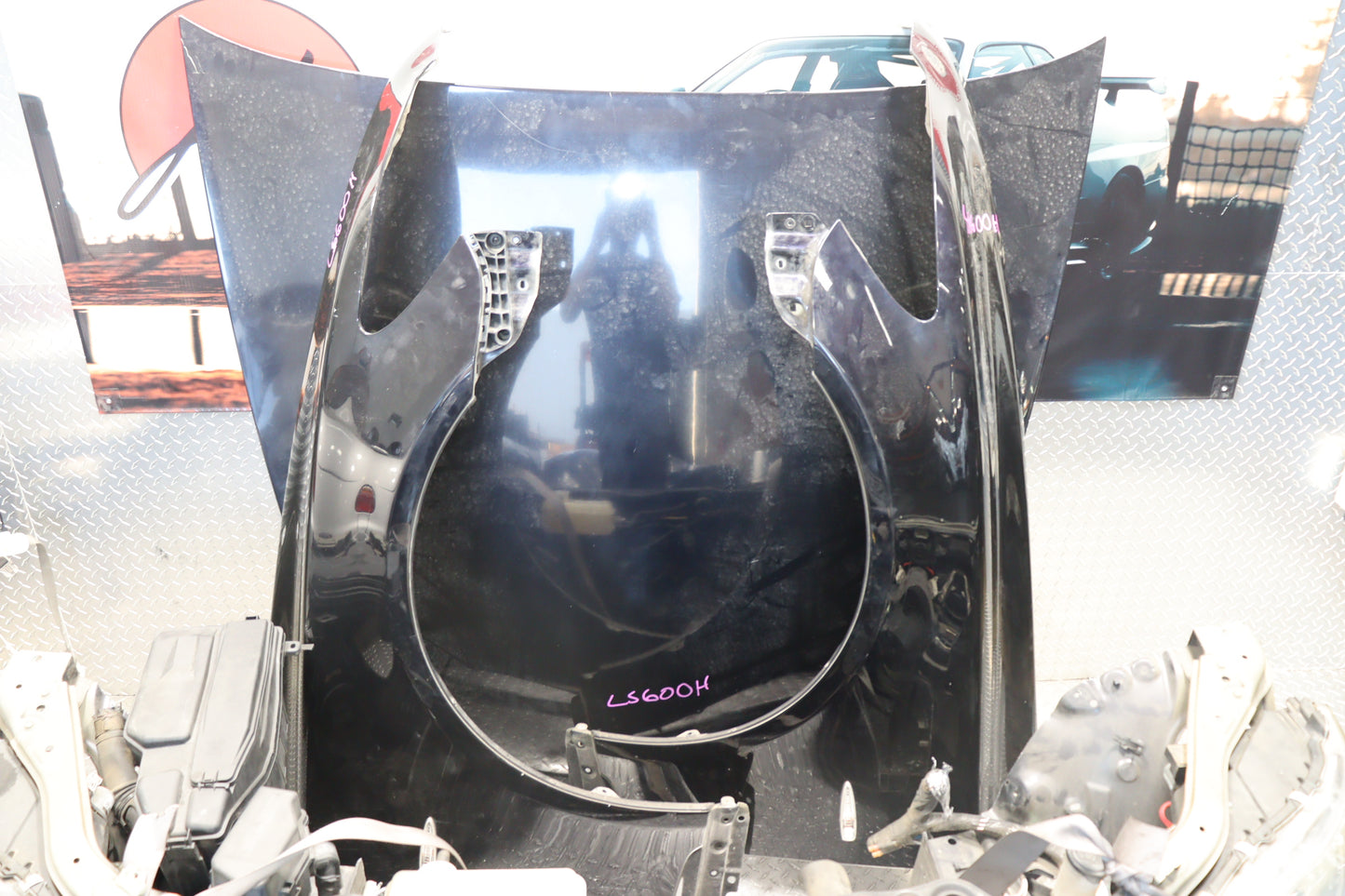 JDM 2007 2008 2009 LEXUS LS600H UVF45 COMPLETE FRONT END NOSE CUT